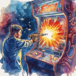 Màn hình game bắn cá nhiều tầng tại HI8804