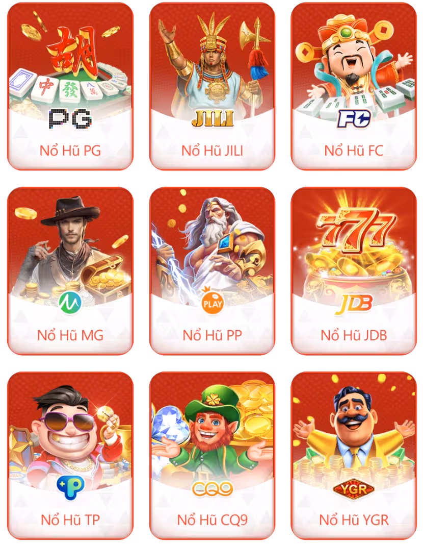 Sảnh slot nổ hũ HI8804